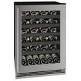 thumbnail image 1 of U-LINE Hwc124 24" Wine Refrigerator With Stainless Frame Finish (115v/60 Hz Volts /60 Hz Hz) UHWC124SG01A, 1 of 4