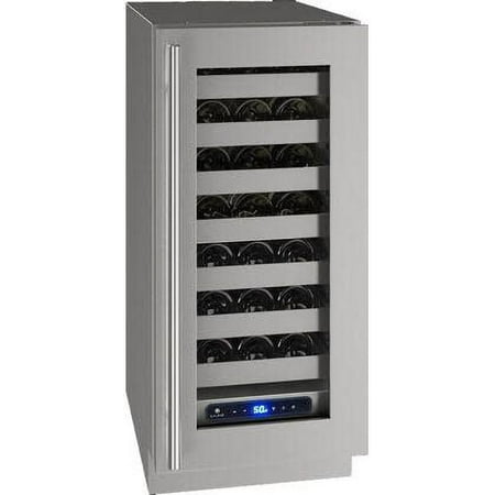 U-Line - Wine Captain 5 Class 28-Bottle Wine Cooler - Stainless steel