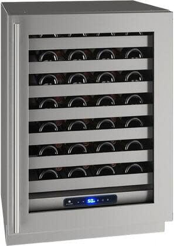 U-Line Uhwc524-01A 24" Wide 49 Bottle Capacity Built-In Or Free Standing Wine Cooler -