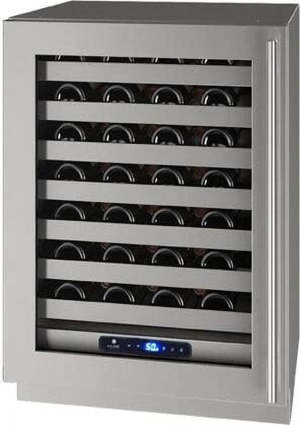 U-Line Uhwc524-51A 24" Wide 49 Bottle Capacity Built-In Or Free Standing Wine Cooler -