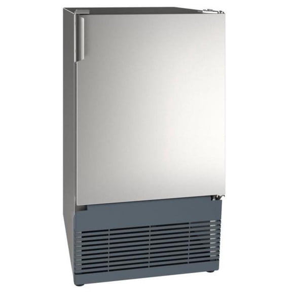 U-Line UMCR015-SS02A Global 230V Collection 15" Wide 25 Lbs. Capacity Built-In / Free