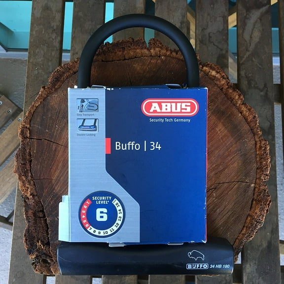 U-Lock - Buffo 34 STD + SH - 9 inch U / 12mm round diameter