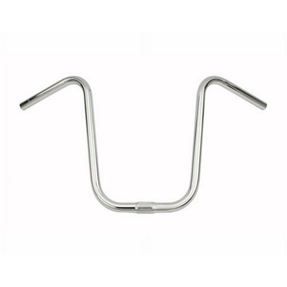 U Lowrider Handlebar 13" 25.4mm Chrome. Bike handle bar, bicycle handle bar, lowrider handle bar