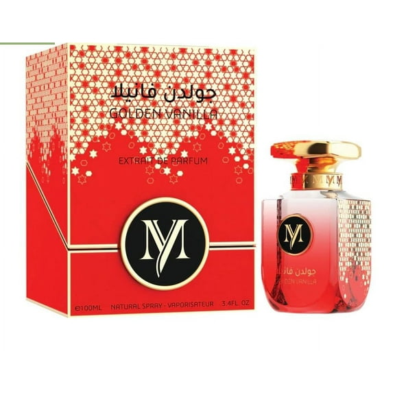 U-MY PERFUMES GOLDEN VANILLA EDP-SPR 3.4oz