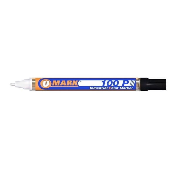 U-Mark 100P Fine Line Paint Marker, Black