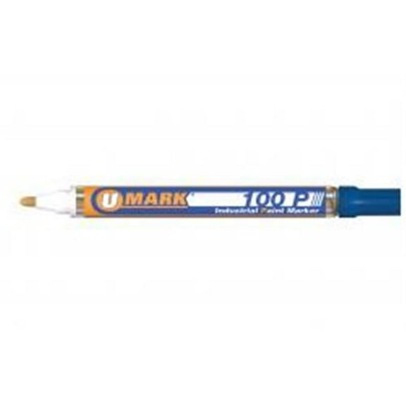 U-Mark UM10202 Permanent Blue P100 Marker