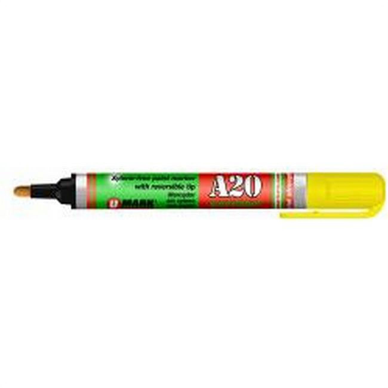 UMark UM10706 XyleneFree Paint Marker with Reversible Tip