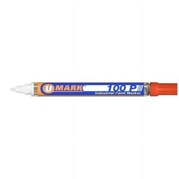 U-Mark UMARK10207FL 100P Fine Line Paint Marker, Orange