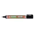 thumbnail image 1 of U-Mark UMARK10701 A20 Paint Marker with Reversible Tip, Black - 12 per Box, 1 of 1