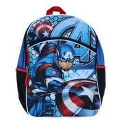 U.P.D., INC Boys Marvel 16 Inch Captain America Backpack