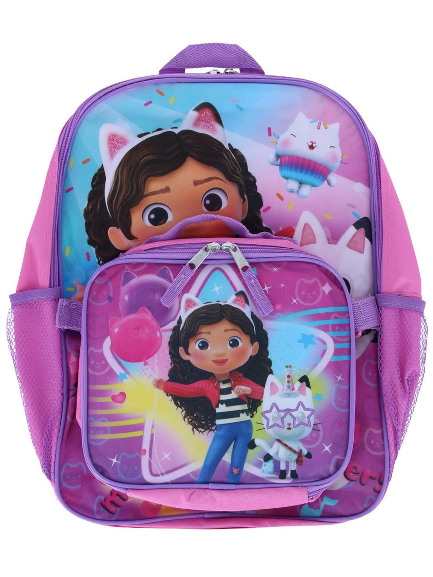 U.P.D., INC Girls Gabby's Dollhouse Backpack and Lunchbox Set
