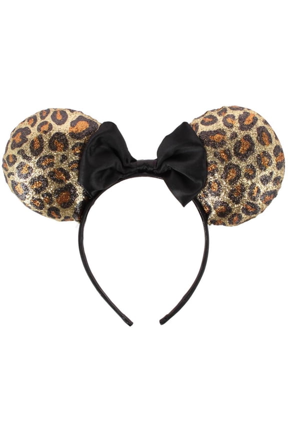 U.P.D., INC Kid's Leopard Print Minnie Mouse Ears