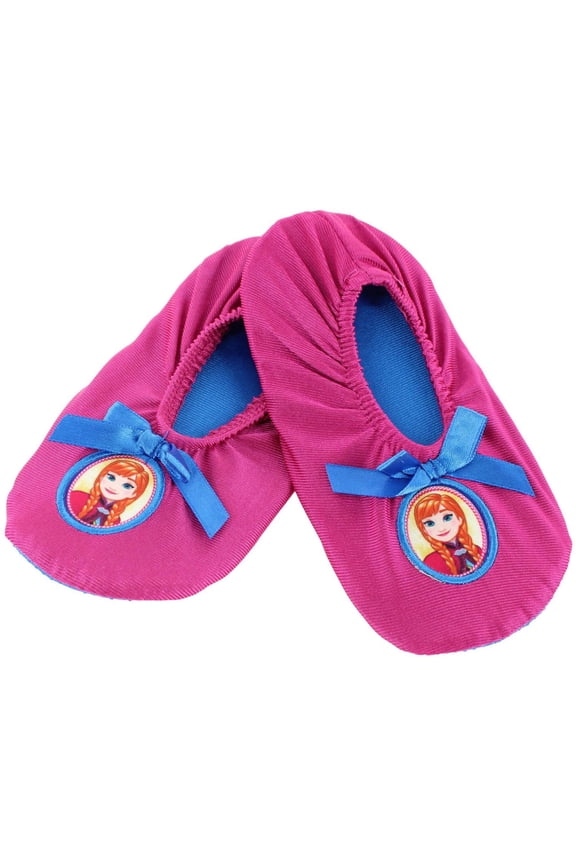 U.P.D., INC Toddler Girl's Frozen Anna House Slipper