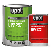 U-POL 2253 & 2323 2K 41 Gray High Build Urethane Primer Kit Gallon