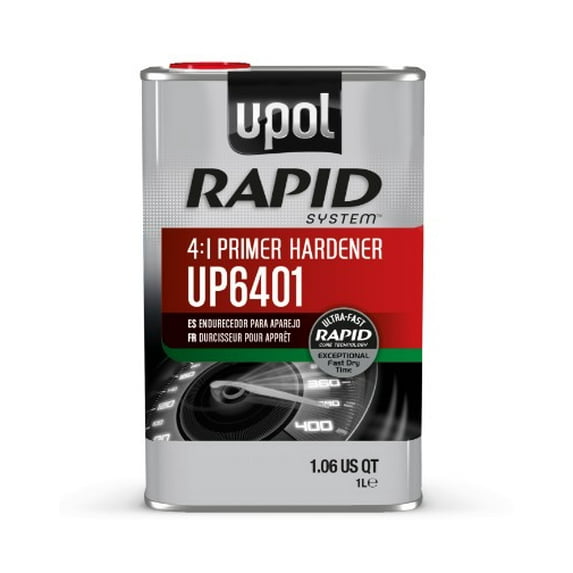 U-POL 6401 Rapid System Primer Hardener, Clear, 1 Liter Tin (Upol 6401)