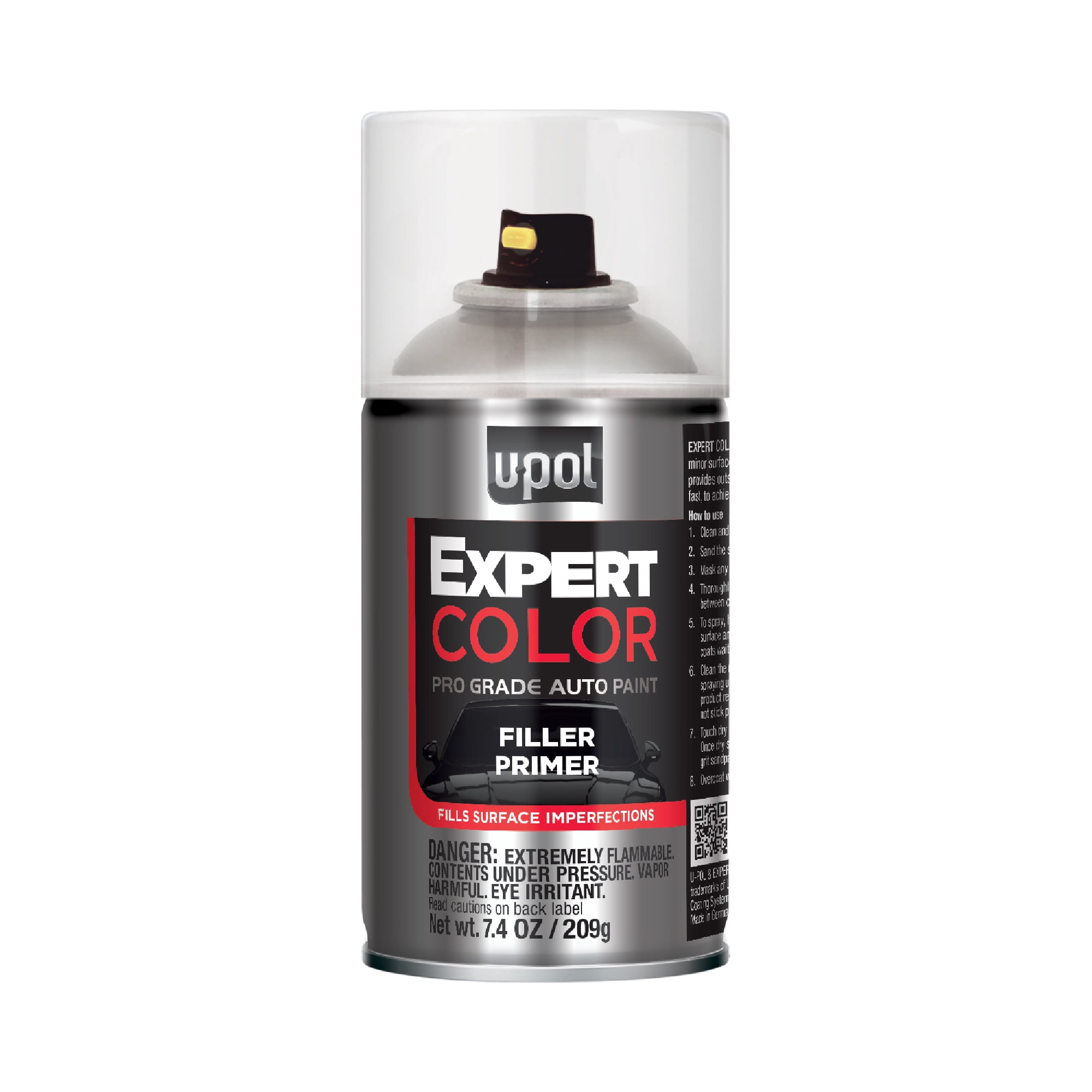 U-POL Expert Color Filler Primer, Automotive Primer, Professional Grade ...