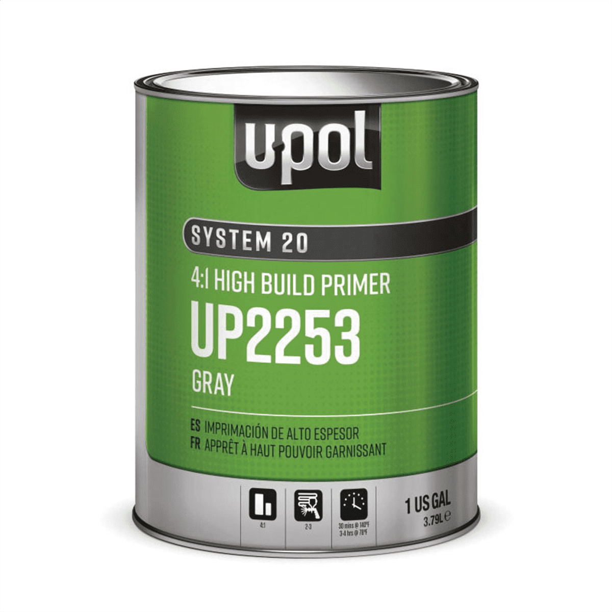 U-POL Gray High Build Paint Primer