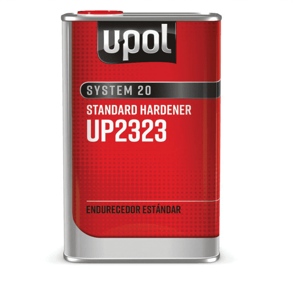 U Pol Products SYSTEM 20 UP2325 National Rule Standard Hardener, 2.5 L Tin, Clear, Liquid