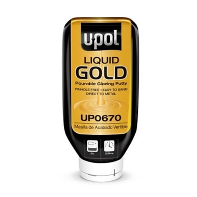 U-POL Liquid Gold Pourable Glazing Putty, 670