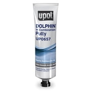 U-POL Products UPL-UP0657 7 oz Dolphin 1k Combination Putty & Ultra Smooth Acrylic Putty, Olive Green