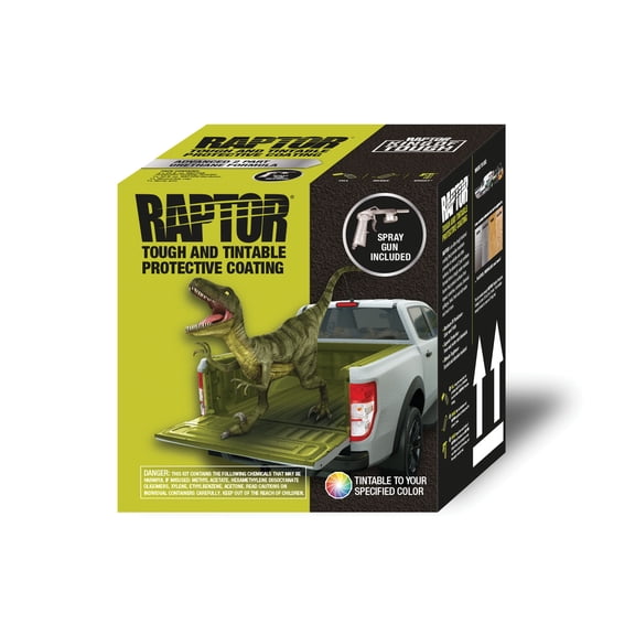U Pol Products 0821VG Low VOC Raptor Kit, 1 gal, Tintable, 125 sq-ft Coverage