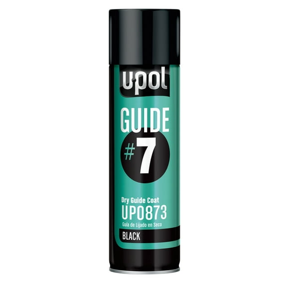 U Pol Products GUIDE#7 UP0873 Dry Guide Coat, 450 mL Aerosol Can, Black, Liquid