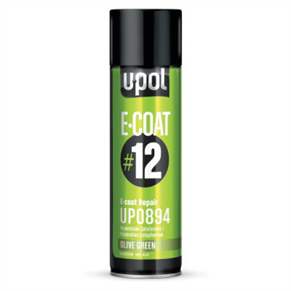 U Pol Products E-COAT#12 UP0891 Repair Aerosol, 450 mL Aerosol Can, Gray, 59 sq-ft Coverage