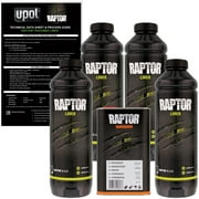 U-POL Raptor Black Urethane Spray-On Truck Bed Liner & Texture Coating, 4 Liters