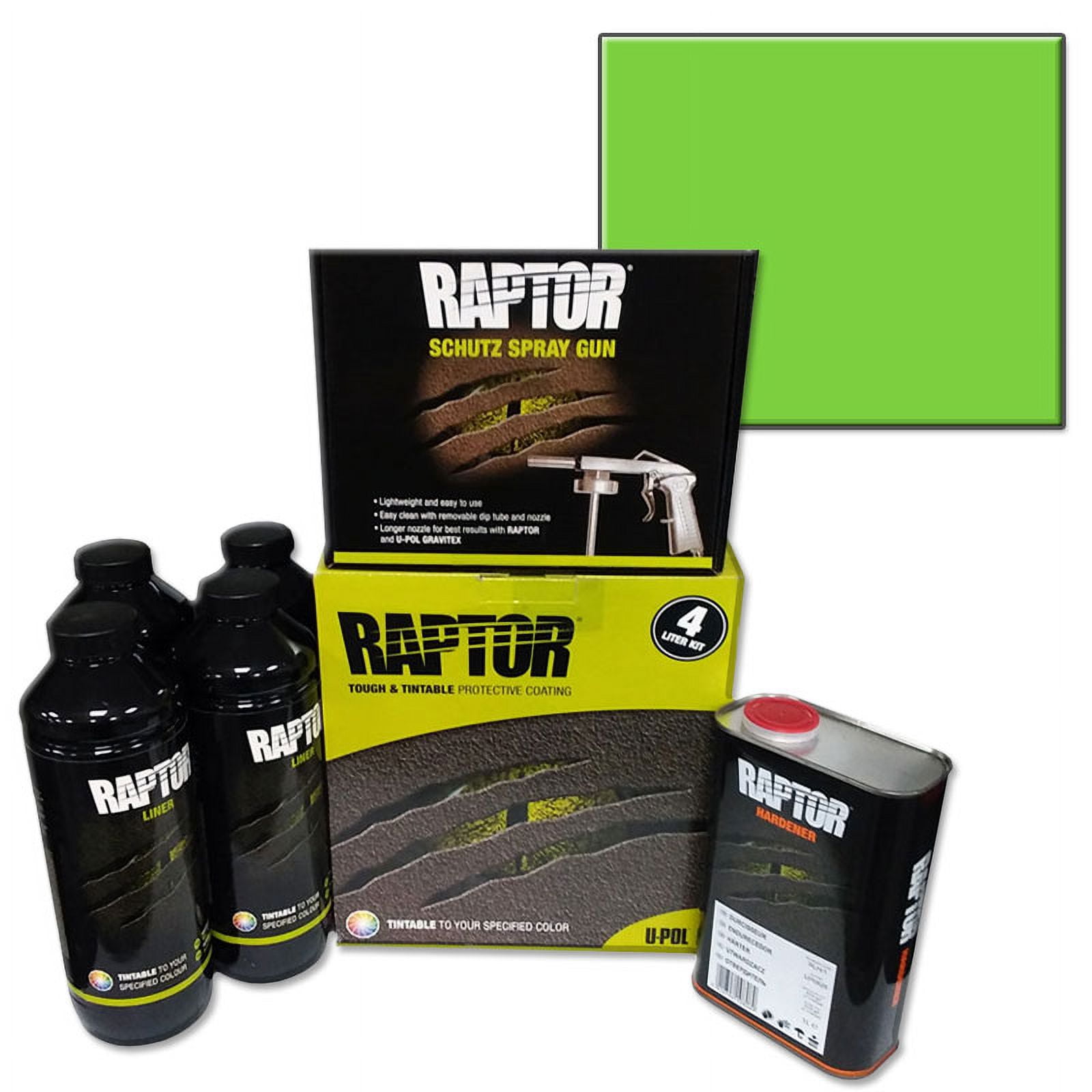 UPOL Tintable Spray On Raptor Bed Liner Kit, 821
