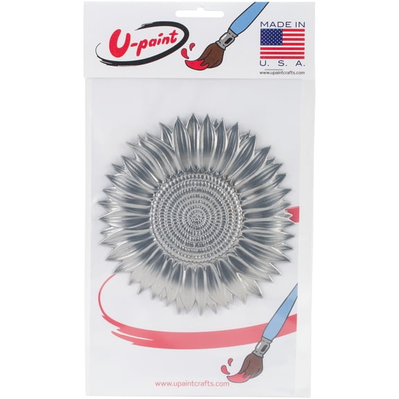 U-Paint Metal Embellishments 1/Pkg-Sunflower