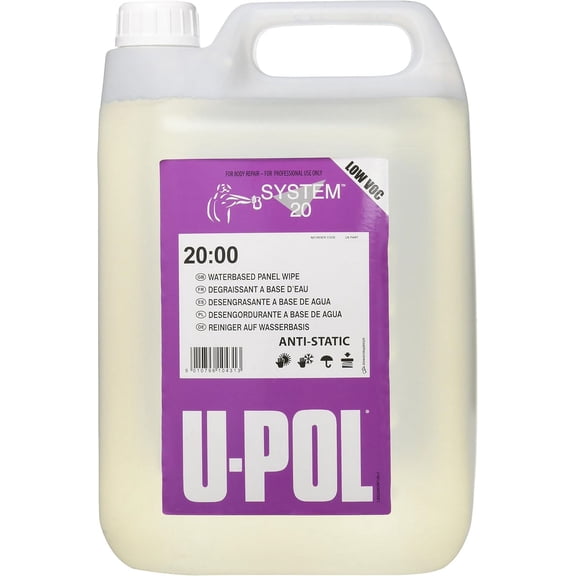 U-Pol Products 2002 System 2000 Water Base Panel Wipe - 5 Liter
