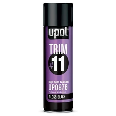 U-Pol Products UP0881 450 ml Trim No.1 High Build Coat Aerosol - Steel Wheels