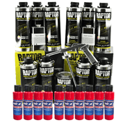 U-Pol Raptor Bedliner Kit Hot Rod Red 10 Liters