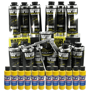U-Pol Raptor Bedliner Kit Safety Yellow 12 Liters