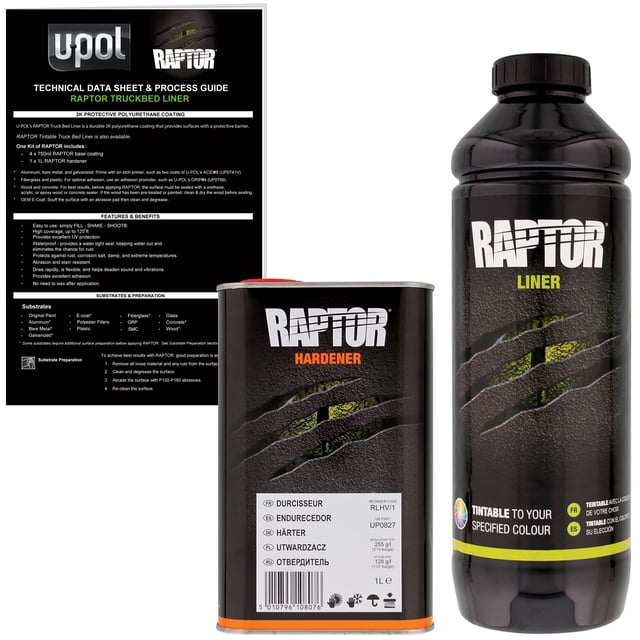 Raptor Tintable Bed Liner