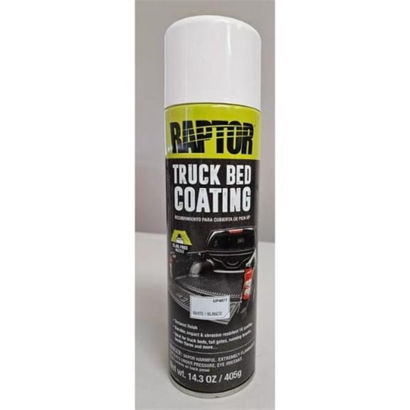U-Pol US  14.3 oz Raptor White Truck Bed Coating - Textured