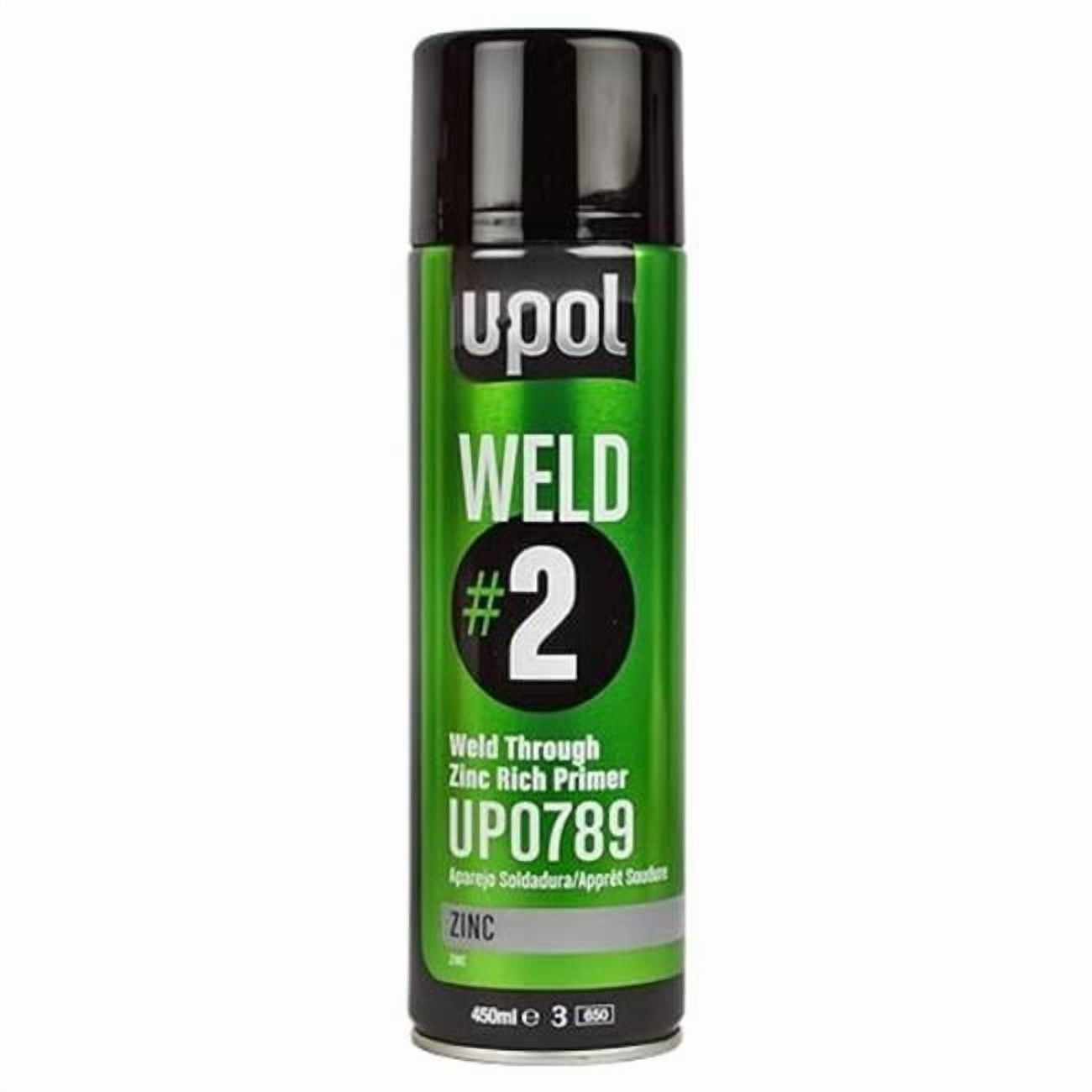 U-Pol US UP0789 450 ml No. 2 Through Zinc Rich Aerosol Primer - Automotive