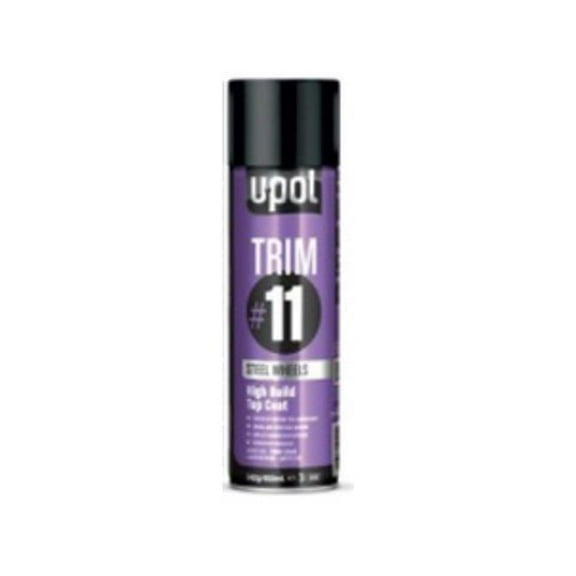 U-Pol US UP0878 No.11 Trim Topcoat, Satin Black