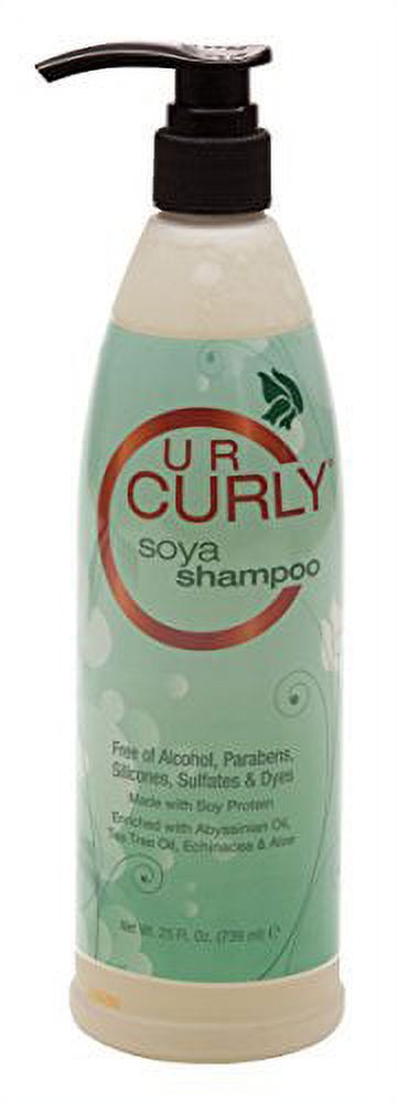U R Curly Soya Shampoo, 25 oz