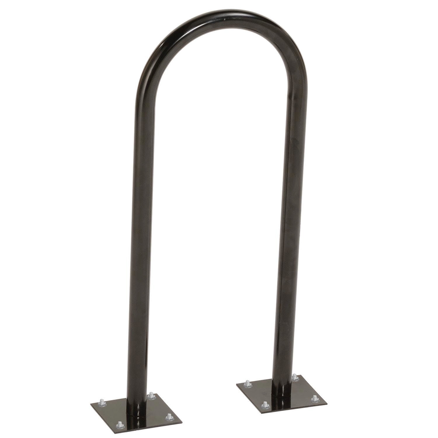 Global Industrial U-Rack Bike Rack 2-Bike Capacity Flange Mount Black ...