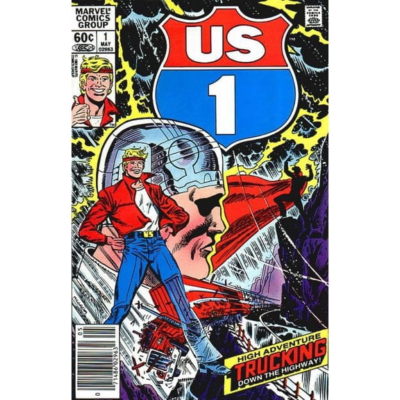 U.S. 1 #1 (Newsstand) VF ; Marvel Comic Book