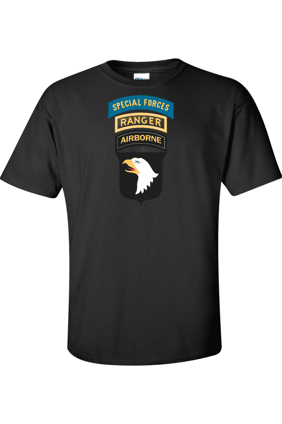 U.S. 101st Airborne Ranger Special Forces T-shirt