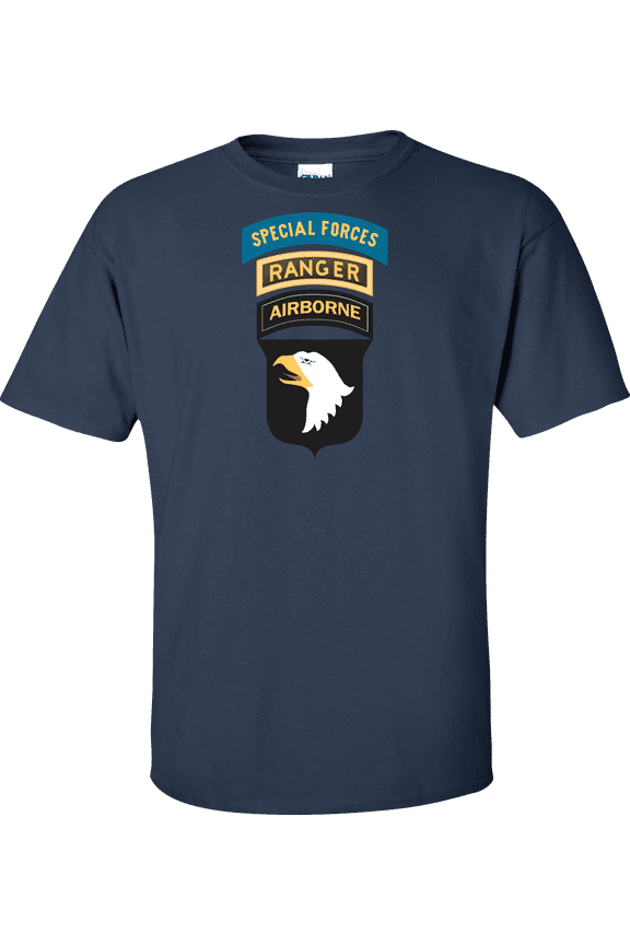 U.S. 101st Airborne Ranger Special Forces T-shirt