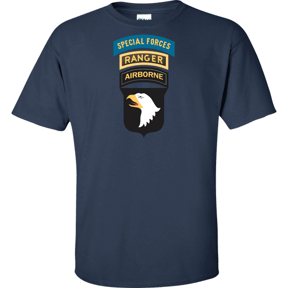 U.S. 101st Airborne Ranger Special Forces T-shirt