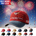 thumbnail image 1 of U.S. 250th Anniversary Hat Adjustable Retro Washed Patriotic Baseball Cap, Perfect Travel Companion for Road Trips, Outdoor Picnics, and Adventures, 1 of 9