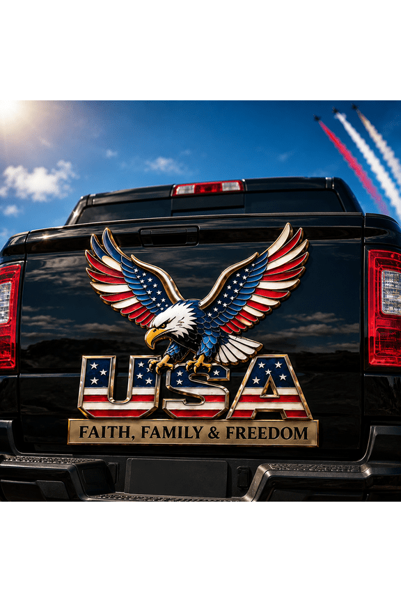 U.S. 250th Anniversary Merchandise - Patriotic 1776-2026 Car Decals and Bumper Stickers for Cars,Trucks,Vehicles, 250 Years Commemorative Window Decal