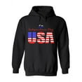 thumbnail image 1 of U S A 4Th Of July Hoodie Women -Image by Shutterstock, Female Medium, 1 of 4