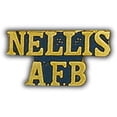 thumbnail image 1 of U.S. AIR FORCE, SCRIPT NELLIS AFB - Original Artwork, Expertly Designed PIN - 1", 1 of 1