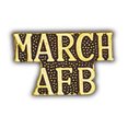 thumbnail image 1 of U.S. AIR FORCE, Script MARCH AFB - Original Artwork, Expertly Designed PIN - 1", 1 of 1