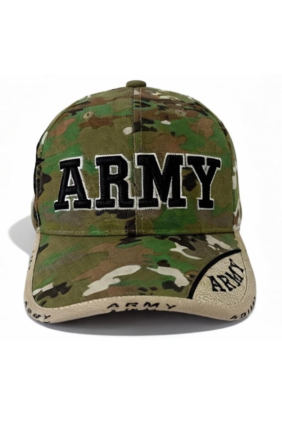 JWM U.S. Army Logo Baseball Cap Digital Camouflage One Size Fits All